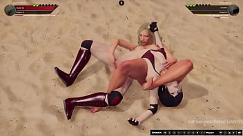 Bambi vs riley nf3d female kinky combat arena