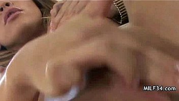 Horny amateur housewife milf gets pounded with pov