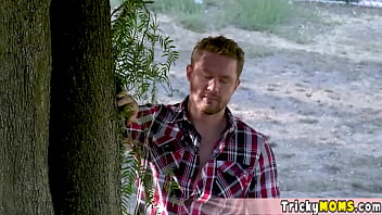 Beautiful mature wife wants my cum inside her