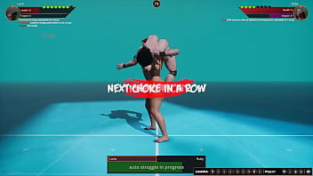 Luna vs ruby nf3d sexfight lesbian combat