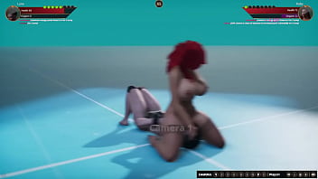 Luna vs ruby nf3d sexfight lesbian combat