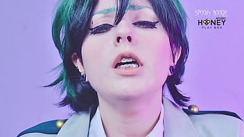 Midoriya izuku with awesome tits and juicy pussy tries out a new vibrator and cums honeyplaybox