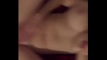 Sexiest moans ever while she rides dick