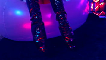 Extreme heels slave training