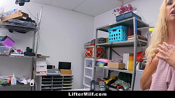 Shoplifter milf fucked in backroom with officer Shoplifter milf fucked in backroom with officer