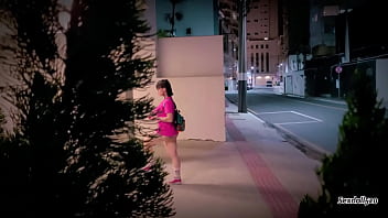 Devil caught by stranger hitting her hard in anal