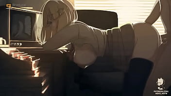 She loves being fuck in doggystyle position