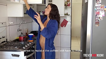 Morning coffee turns into a steamy all day fuck