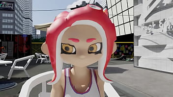 Octoling x callie tribadism without sound