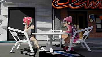 Octoling x callie tribadism without sound