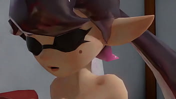 Octoling x callie tribadism without sound