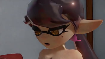 Octoling x callie tribadism without sound