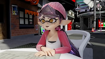 Octoling x callie tribadism without sound