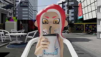 Octoling x callie tribadism without sound