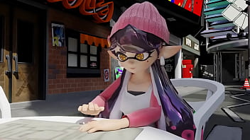 Octoling x callie tribadism without sound
