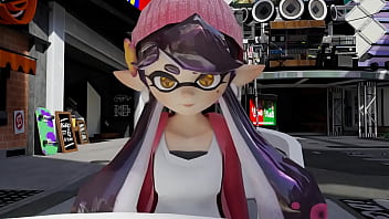 Octoling x callie tribadism without sound