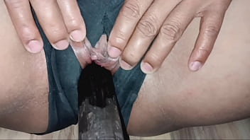 Hot redheads take off the condom to feel the dick enter