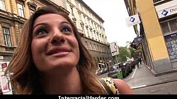 Teen fucked by a huge black cock 27