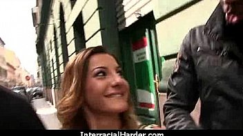 Teen fucked by a huge black cock 27