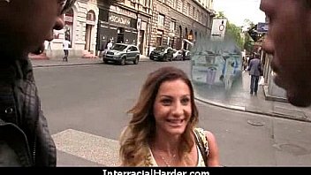 Teen fucked by a huge black cock 27