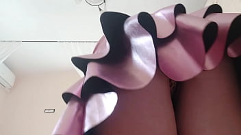 Chantal's naughty and noisy ass