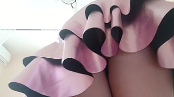 Chantal's naughty and noisy ass