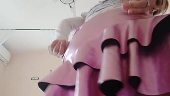 Chantal's naughty and noisy ass