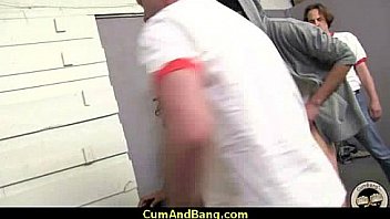 Big booty ebony gangbanged by white dudes 4