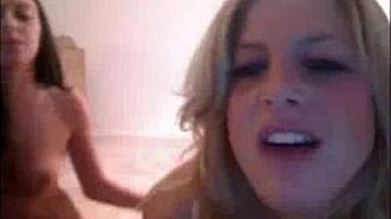 Wet sexy lesbian have fun on cam