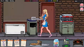 The client asked jane to bend over so he could touch her pussy through her panties