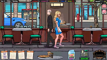 The client asked jane to bend over so he could touch her pussy through her panties