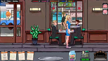 The client asked jane to bend over so he could touch her pussy through her panties