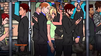 The client asked jane to bend over so he could touch her pussy through her panties