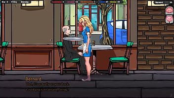 The client asked jane to bend over so he could touch her pussy through her panties