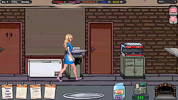 The client asked jane to bend over so he could touch her pussy through her panties