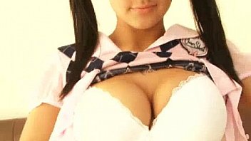 Brunette babe teasing and posing nude