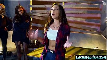 Lesbian girls aubrey&jenna&nina in punish sex scene on cam video 16