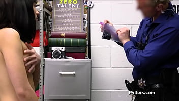 Spicy latina hottie hammered hard for stealing merchandise