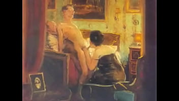 Retro erotic drawings