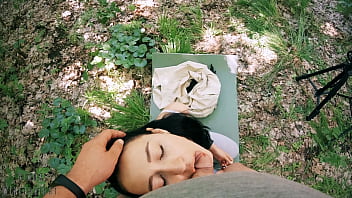 Pov bts freeuse jerking on ponytail brunette during her meditation huge free use facial