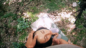 Pov bts freeuse jerking on ponytail brunette during her meditation huge free use facial