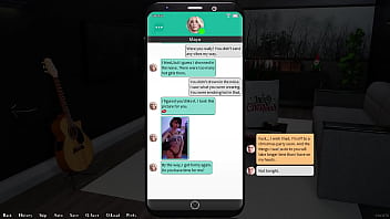 Being a dik #239 red head with big tits wearing nothing but a bra wants me to join her on the couch