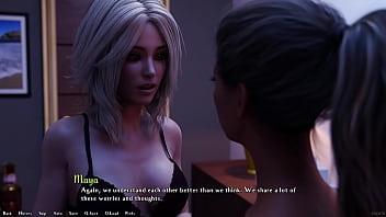 Being a dik #239 red head with big tits wearing nothing but a bra wants me to join her on the couch