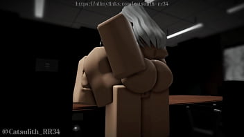 I pounded my boss in her office room until she was left creampied~ short