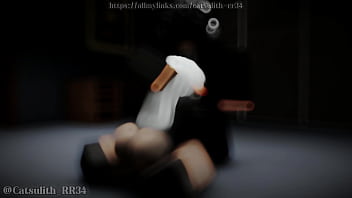 I pounded my boss in her office room until she was left creampied~ short