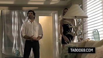 Naughty blonde teen seduce and fuck with a businessman