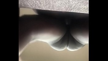 Young black ebony couple going at it