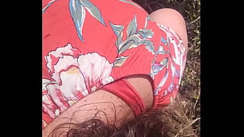 Amateur blowjob and doggy style fuck cum in mouth in the bush Amateur blowjob and doggy style fuck cum in mouth in the bush