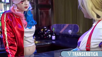 Trans Hottie Autumn Rain Tossed Roughly To Take Leya Falcon's Strap thumbnail