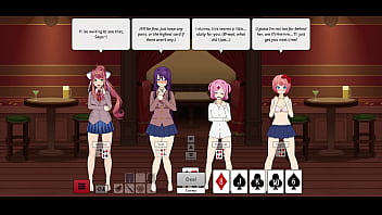 Strip poker conejo vs doki doki girls